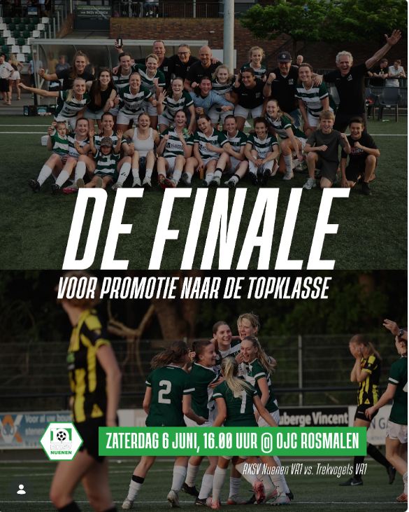 Finale promotie Vrouwen 1 RKSV Nuenen