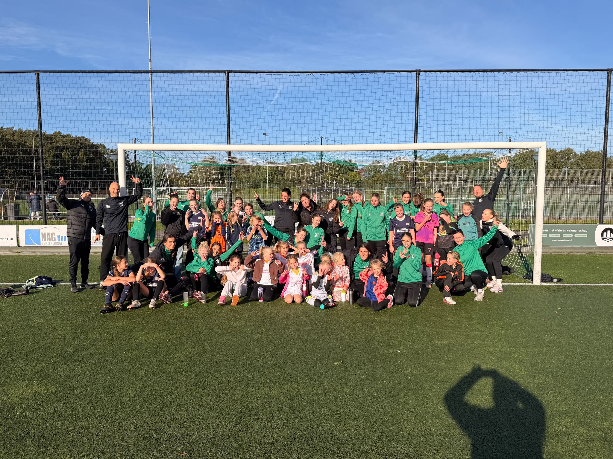 RKSV Nuenen kijkt terug op geslaagde eerste Meidenvoetbaldag