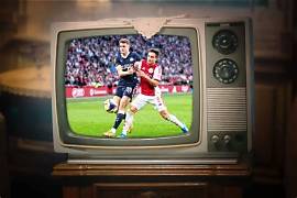 AJAX-PSV live in de kantine....